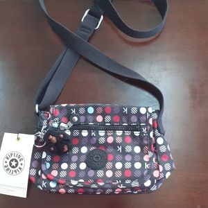 NWT Kipling Sabian mini canvas crossbody bag